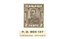 CANADA 2¢ ARCH 134x109 FRENCH ORGANDIE WMK  ENX28-1 — photo 3