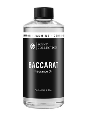 Waterless Essential Oil 500ml 16.9Fl oz Luxury Hotel Scent Baccarat 500ml 16.9Fl