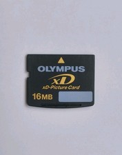 Olympus xD Picture Card 16MB Camera Memory Card, Fits Olympus, Fujifilm,Tested  
