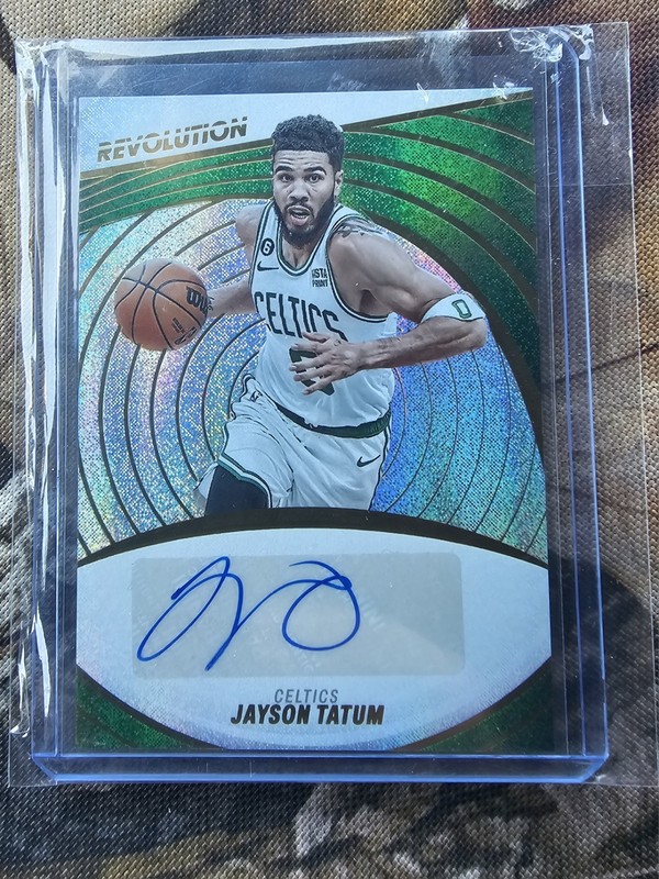 Panini 2022-23 Revolution Autographs Jayson Tatum Boston Celtics Auto #A-JYT