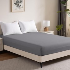 Twin Fitted Sheet 16" Deep Pocket Soft Microfiber, Breathable, Easy Care