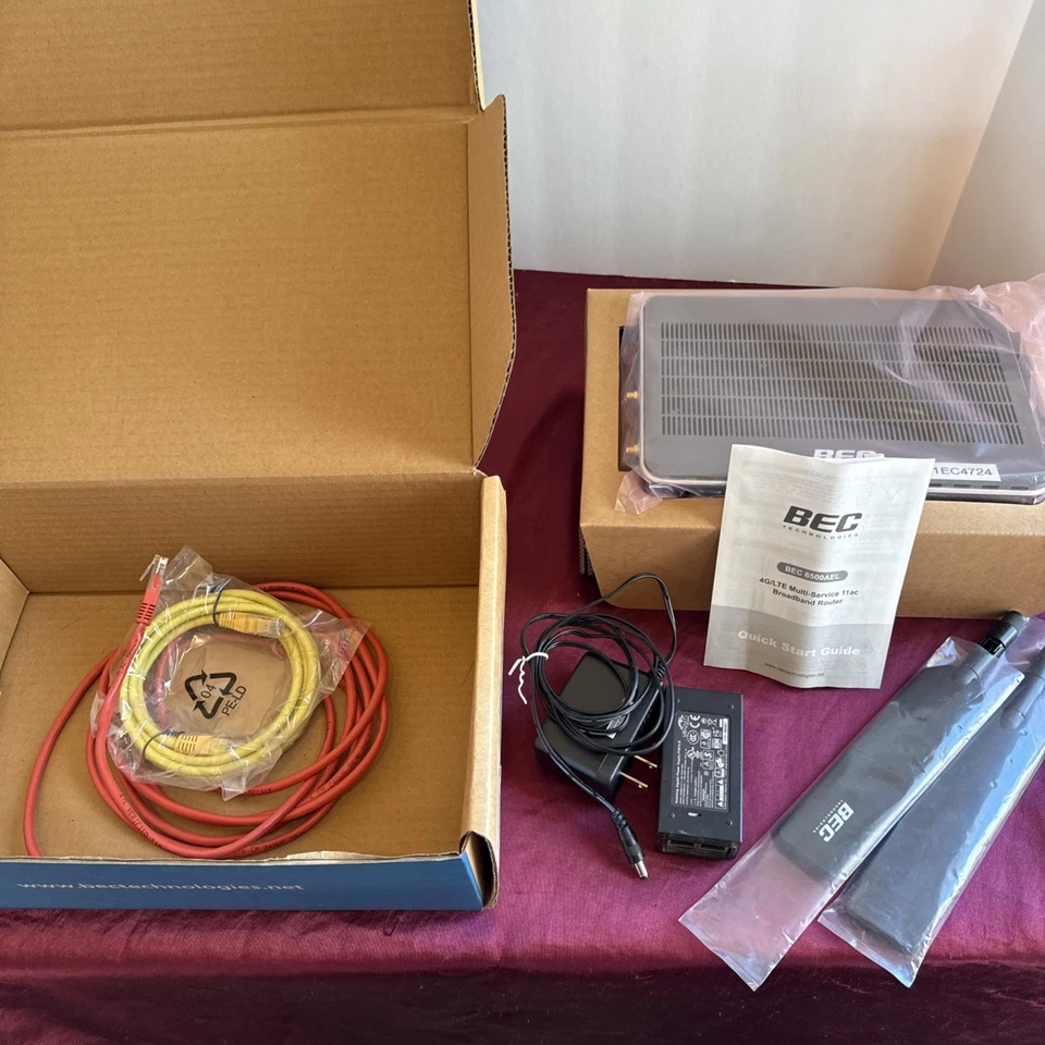 BEC Technologies 6500AEL R15 4G/LTE CRBS Wireless Broadband Wifi Router - Image 3 of 4