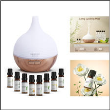 ASAKUKI Aroma Diffusor 300ml Ultraschall 8*10...