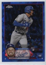 2023 Topps Chrome Update Sapphire Edition Rookie Debut Michael Busch 1a7z