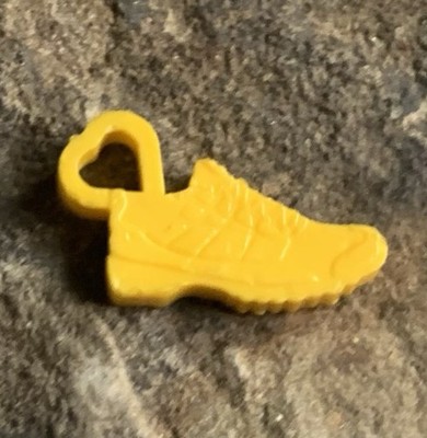 Yellow Shoe Charm Attachment. Used. 