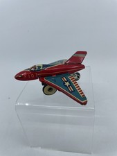 Friction US Air Force USAF F107 Tin Plated Airplane / Plane Penny Toy - Japan