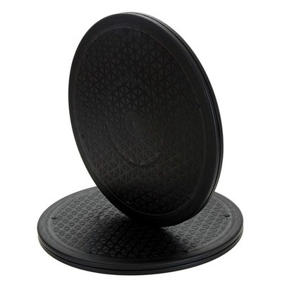 Lawei 2 Pack 12 inch Heavy Duty Rotating Swivel Stand with Steel Ball