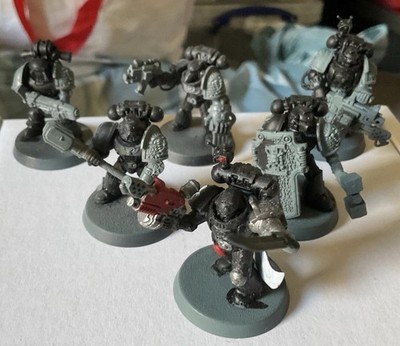 Warhammer 40K - Space Marines Deathwatch - 6x Veterans Kill Team (R65) Exc