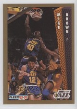 1992-93 Fleer Mike Brown #219 0qr0