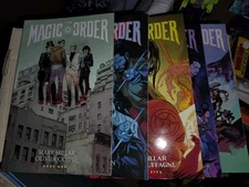 Set Of 5 The Magic Order Vol 1-5 Image Dark Horse Comics Millarworld Copiel