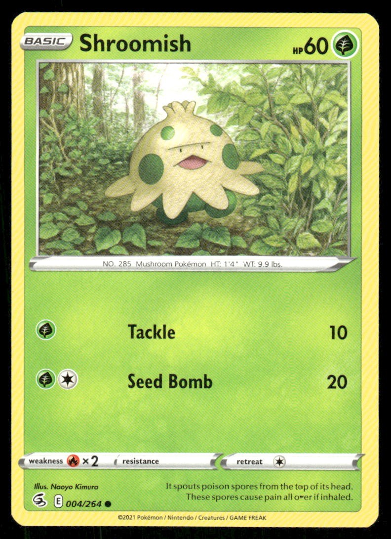 Shroomish 004/264 - Fusion Strike - Common NM