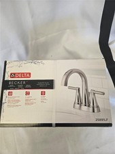  Delta Becker 4" Centerset Bathroom Faucet Chrome 25891LF NEW