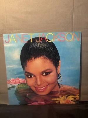 Janet Jackson Self Titled Debut Vinyl LP 1982 A&M 6-4907 VG for