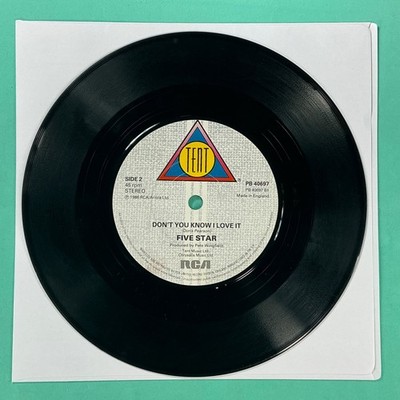 Five Star, Can t Wait Another Minute, 7'' Vinyl Single Records
