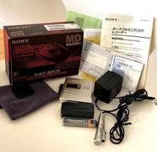 SONY MZ-r55 MD Walkman Portable MiniDisc Recorder Player Operation confirmed