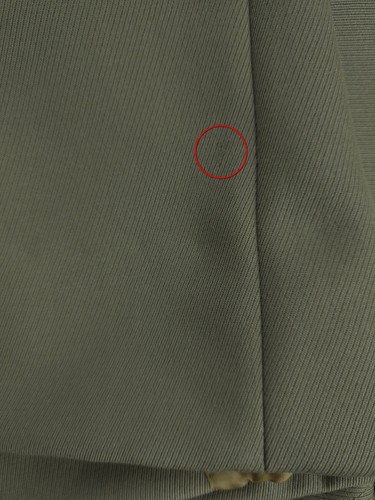 Dunhill Mens Grey-Olive Wool Cavalry Twill Overcoat Coat Size EU 46R / UK 36 (S) - Picture 13 of 19