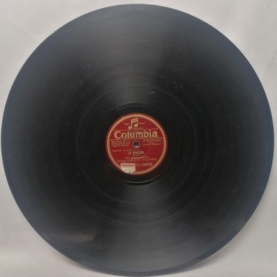 Roberto D'Alessio: I Pescatori Di Perle/La Boheme D14683 Columbia 12''