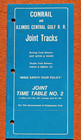 1981 Conrail & Illinois Central Railroad Joint Railway Tracks East Alton Wann RR — photo 1