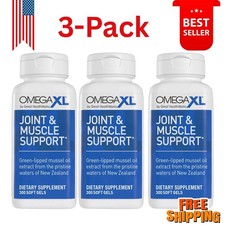 3Pack Omega XL 300 Capsules-Green Lipped Muss...