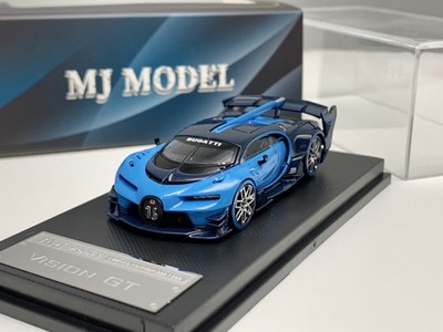 Blue Vision GT 1:64 Diecast Model -  Alloy Toy Collector Gift Car