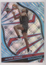 2022 Panini Revolution WNBA Cosmic 31/99 Jackie Young #4 n0c