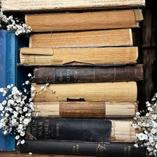 Old Vintage Book Lot | Unbound & Worn | Libra...