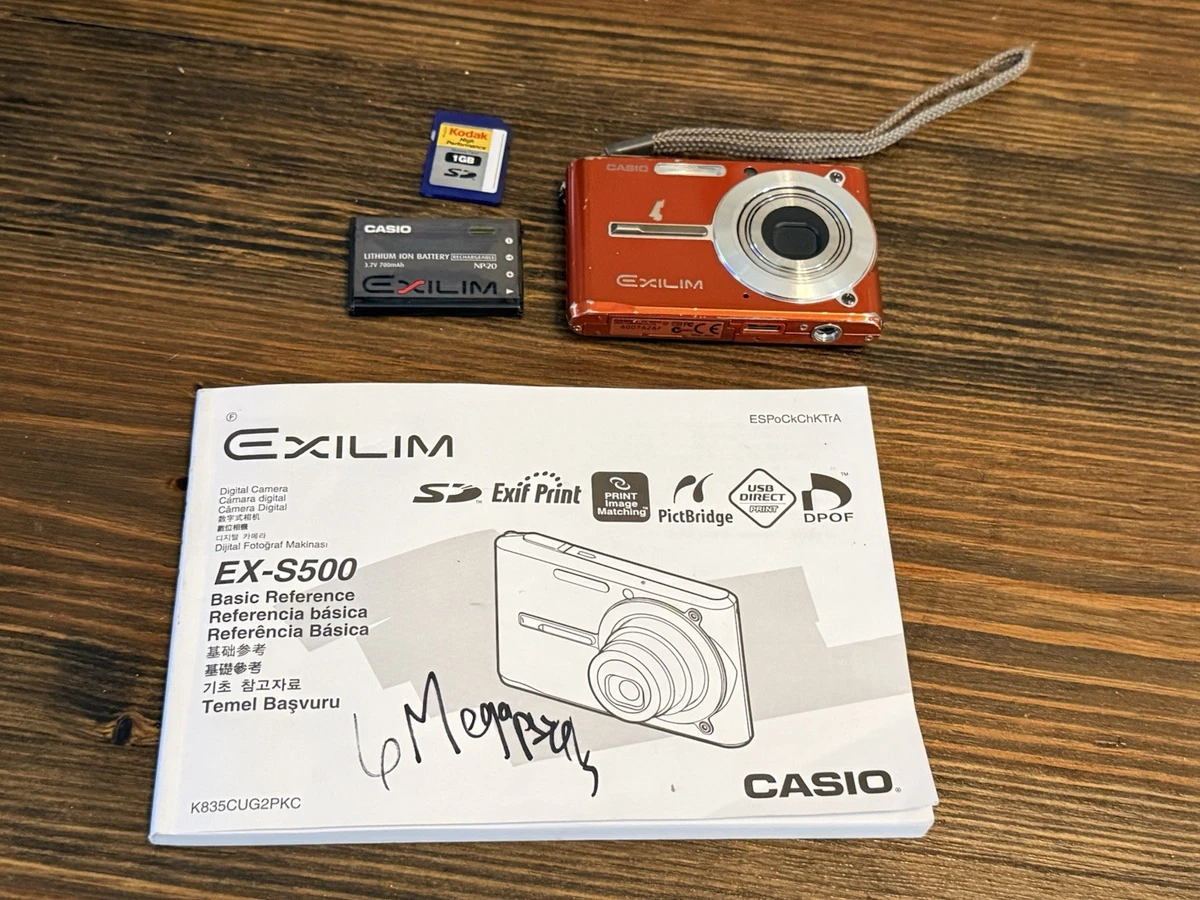 Casio Exilim EX-S500 5-6.9MP Digital Cameras for Sale - eBay