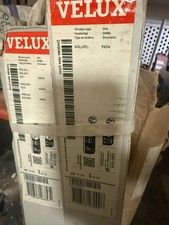Image of VELUX DML MK04 1025S White Electric Blackout Blind with Aluminium Channels