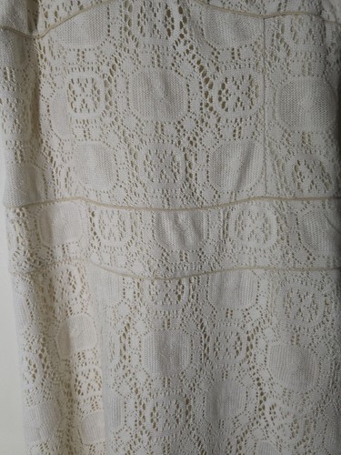 To The Max Lace Trim Knit Dress Romantic Feminine Balletcore NWOT Cream Size 6 - Picture 2 of 12