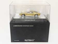 AUTOart Lamborghini Miura SV Gold 1/43 Model Car Collectible 13+