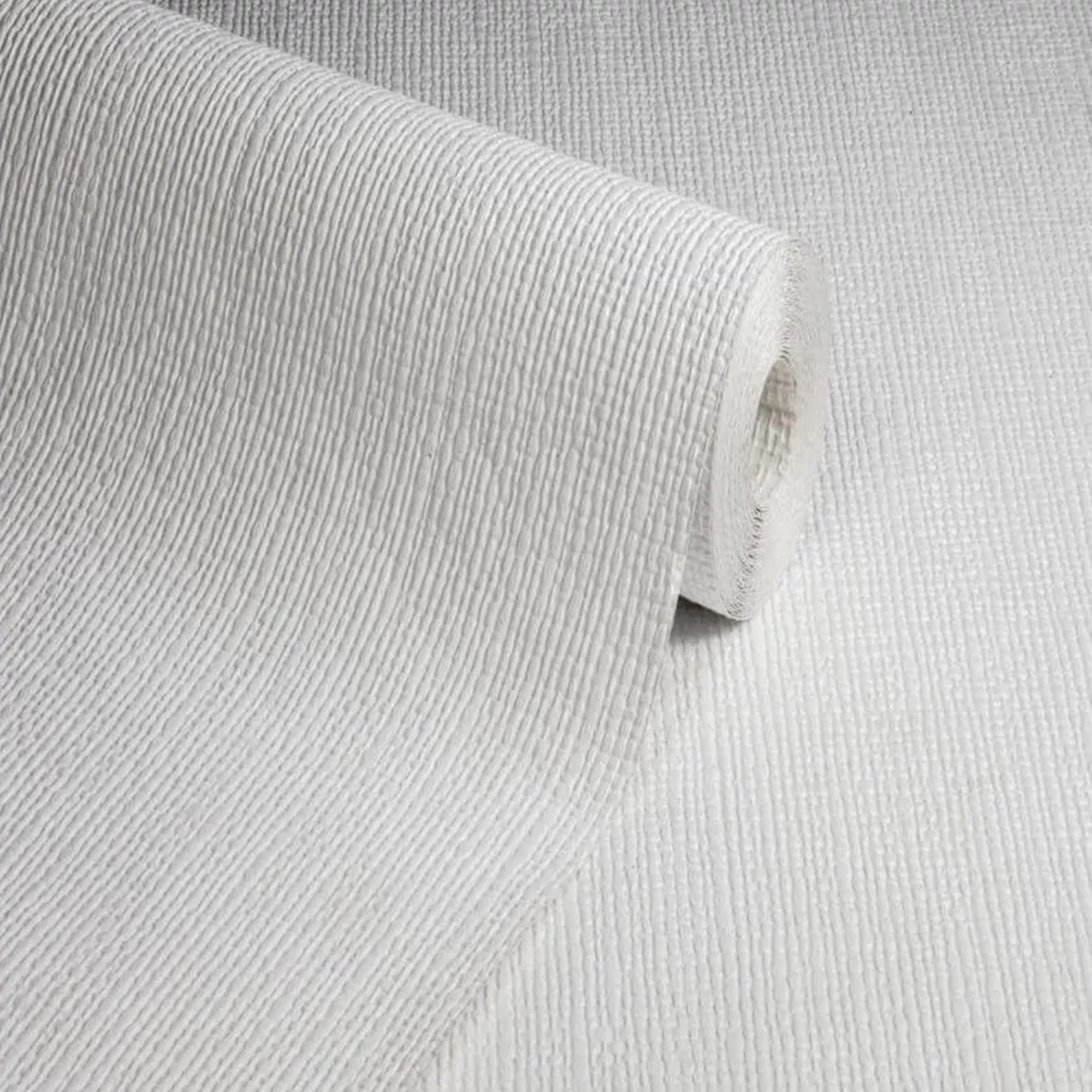 White Textured Paintable Wallpaper Original Brooke Anaglypta Free Match Lounge