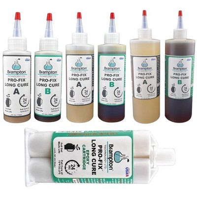 Brampton Pro-Fix Long Cure Golf Club Epoxy 1.5oz 8oz 16oz 32oz 1:1 Adhesive