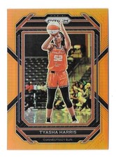 2023 PRIZM WNBA BASKETBALL #102 TYASHA HARRIS 57/99 ORANGE PRIZM PARALLEL,SUN