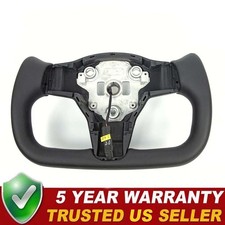 Heated Yoke Steering Wheel For Tesla Model 3 ...