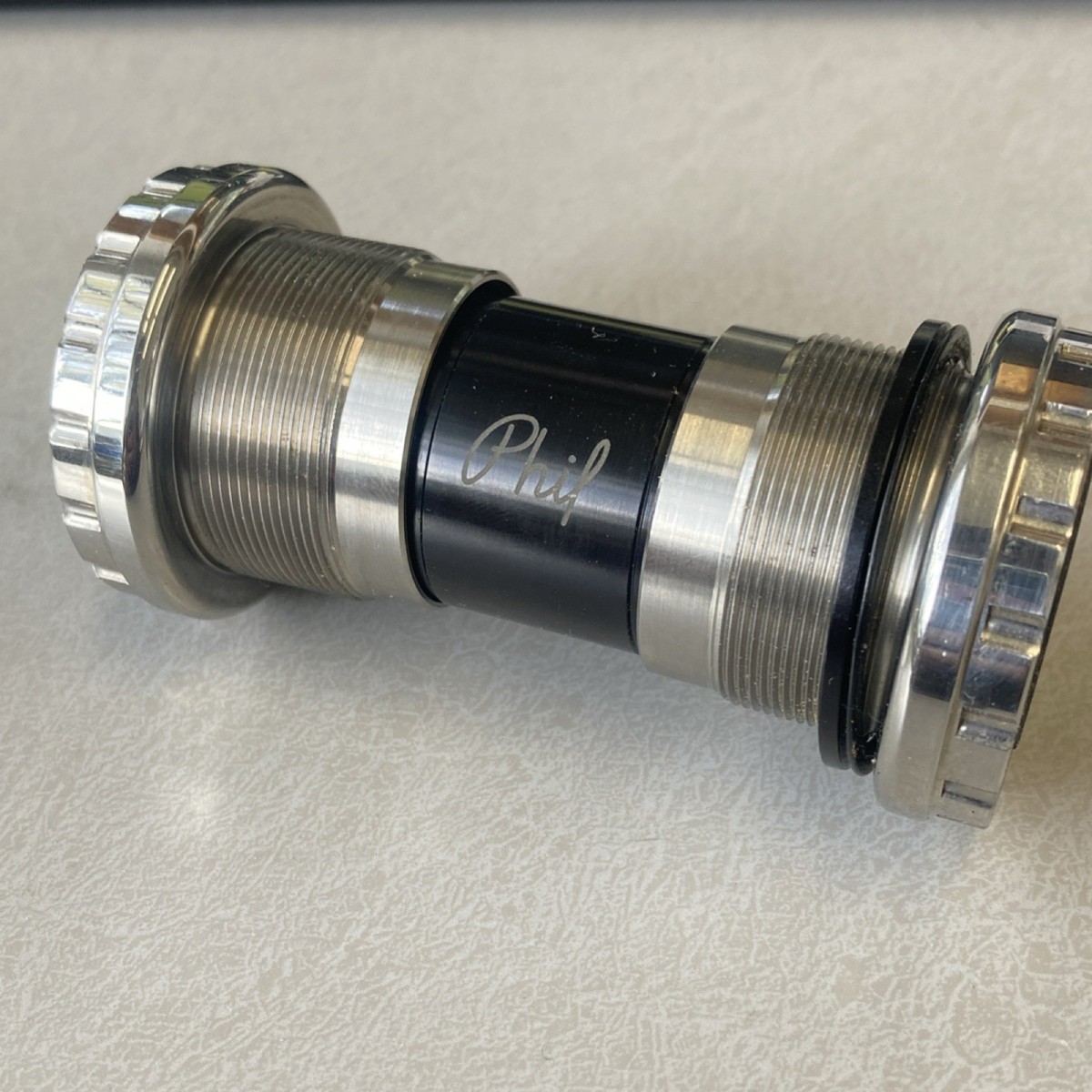 Phil Wood Outboard Bottom Bracket Cup Set FRENCH THREAD Shimano