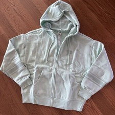 Victoria  s Secret PINK Mint Green Full Zip Hoodie XS NWT