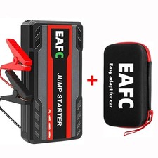 Booster Batterie 12V Voiture & Moto – Démarreur Puissant, Démarrage Rapide + Box