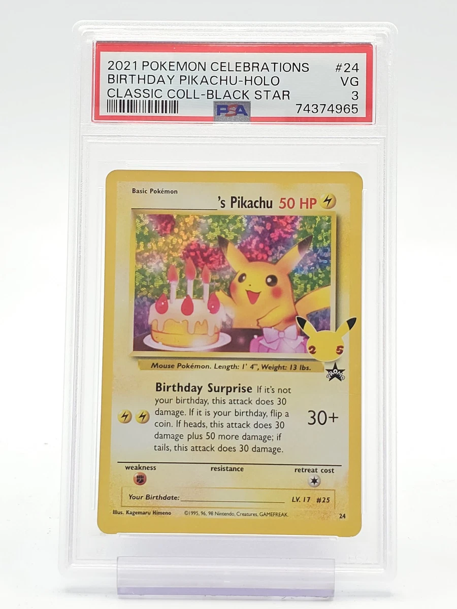 Birthday Pikachu for sale | eBay