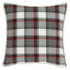 Home - Throw Pillow with Zipper Closure, Perfect Home Decor for Bed or Sofa (...