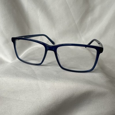 MODO 6562 Handmade Large Square / Oval Glasses in Blue Gradient 56mm Frames Only