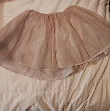 Sonoma Beige Skirt/Tutu Sz 6 Girls