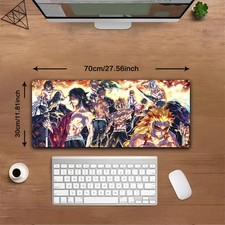 40 90cm 1pc Anime Mouse Pad 1pc D-Demons S-Slayers Anime Gaming Mouse Pad - Non