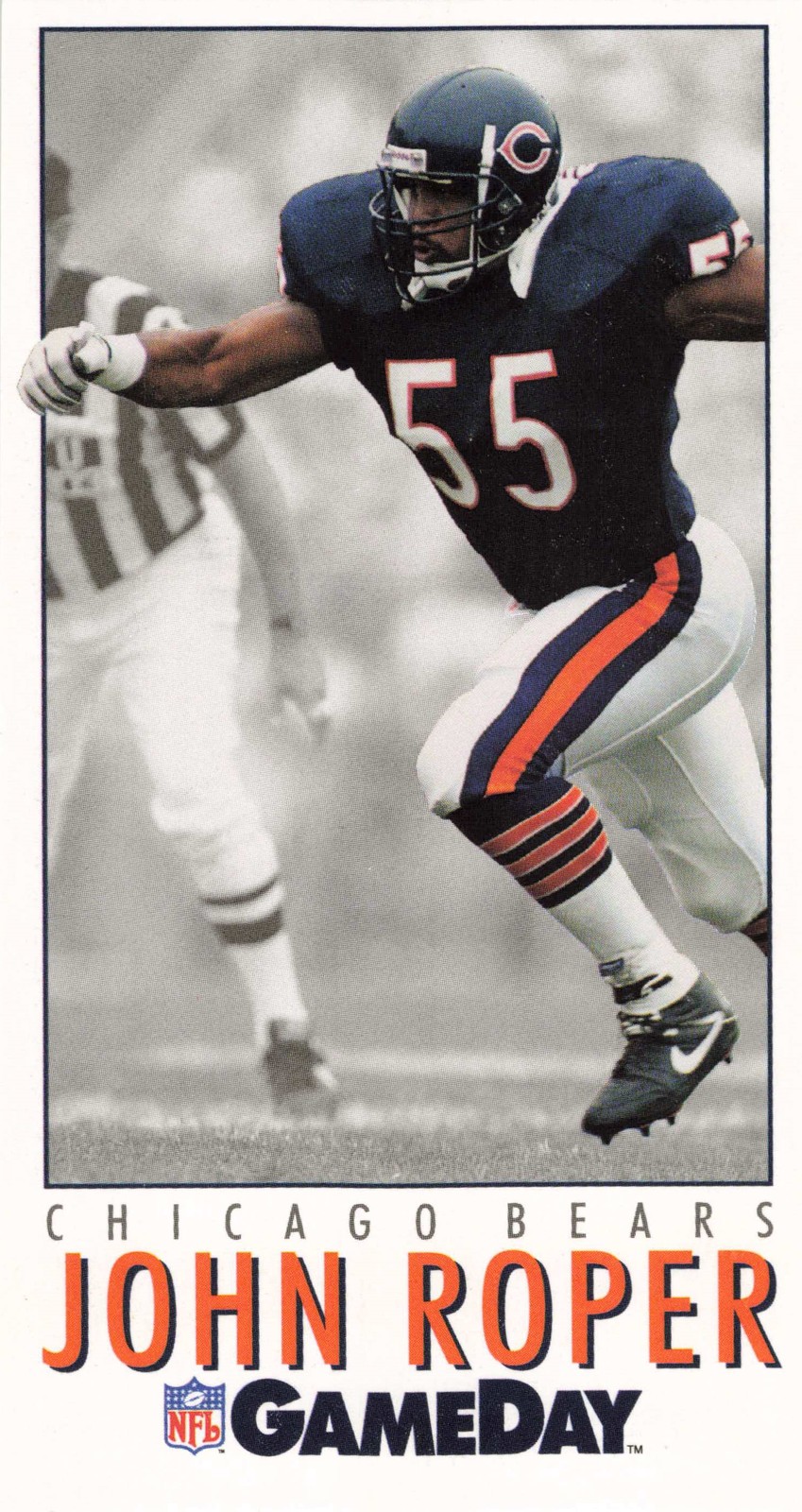 John Roper 1992 GameDay #246 Chicago Bears