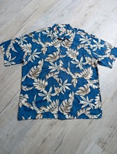 Vintage Hawaiihemd Campia Rayon Blumenmuster ...