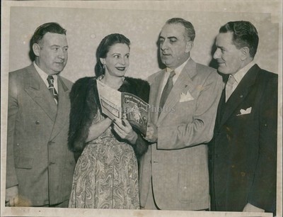 1950 Henry Brides James Killilea Wife John Delmonte Albert Zankl Ma Photo 6x8