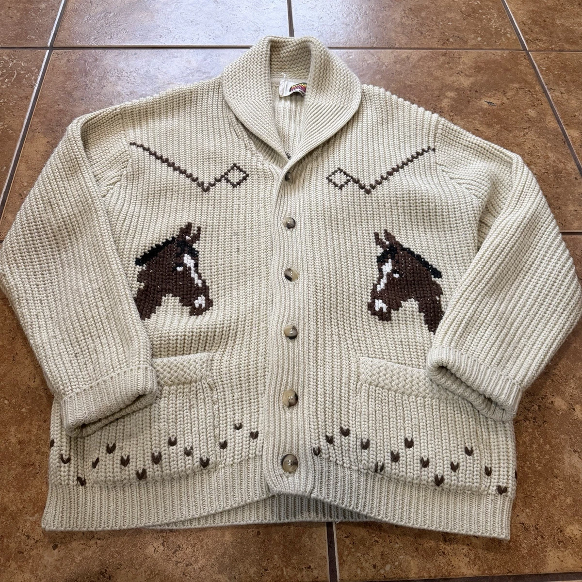 Cowichan Sweater In Men's Vintage Sweaters for sale | eBay
