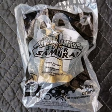 NEW Power Rangers #7 Gold Ranger Super Samurai McDonalds Toy from 2012