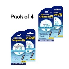 4 PACK Compound W Wart Remover Fast Acting Gel - 0.25oz