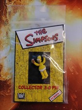 The Simpsons Collector 3-D Pin Series I Homer Oooh Sealed NIP Vintage Cool
