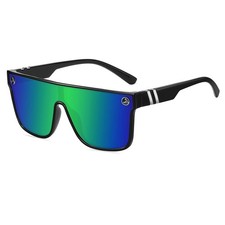 Quiksilver SciFi Shield Sunglasses Multicolor Candy Color Frame Blue Mirror NIB — image 6